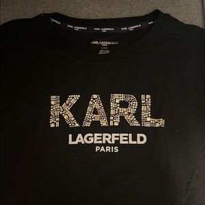 Karl Lagerfeld Black Logo sweatshirt
